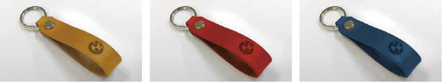 BMW Original PUEBLO Leather Key Ring